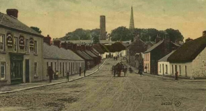 Suffolk Street, viewed from Bective Street.